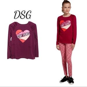 DSG Performance Long Sleeve Shirt - Raspberry